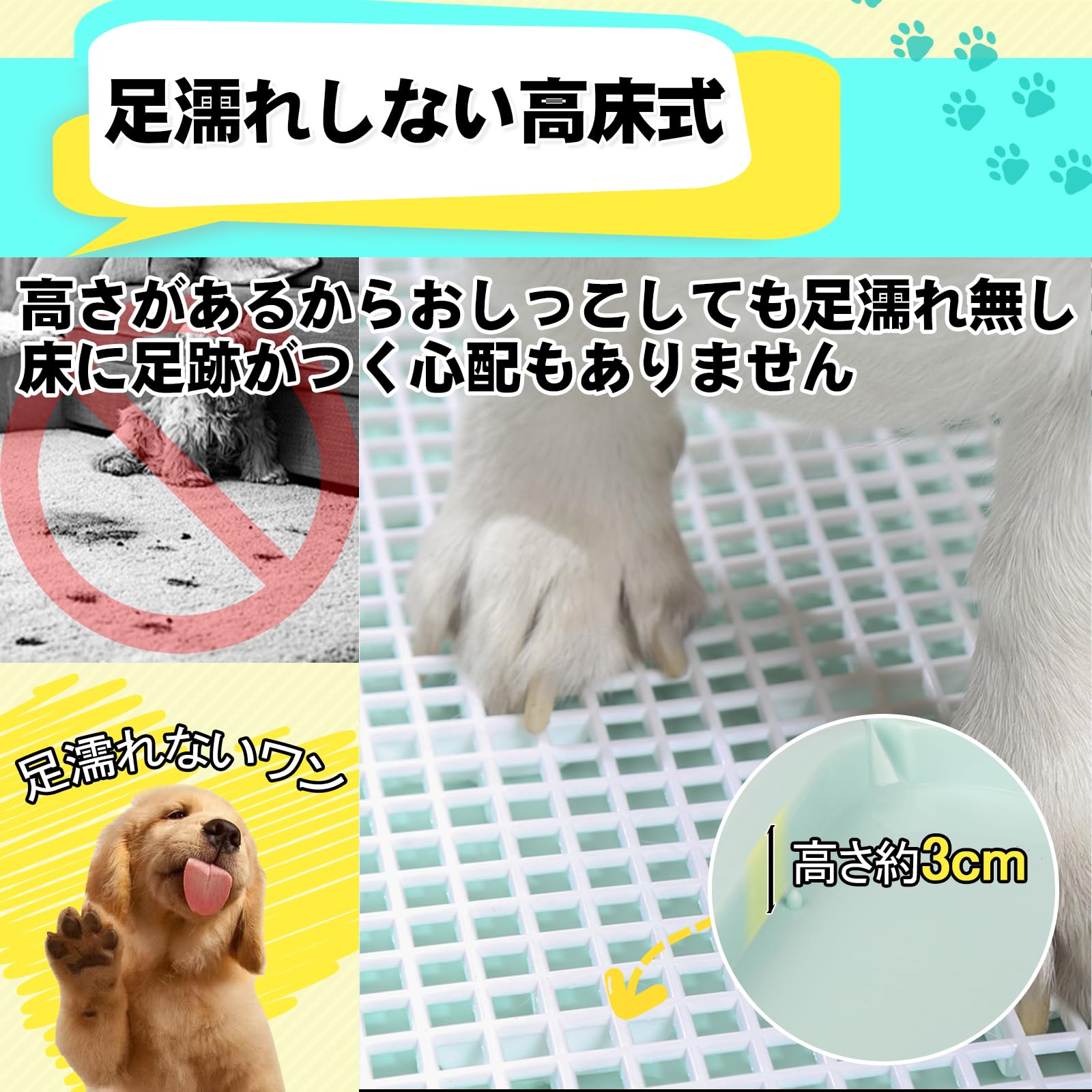 犬用トイレ Amazon | 犬 トイレ トイレトレー 犬トイレ 犬用トイレ ペットトイレ