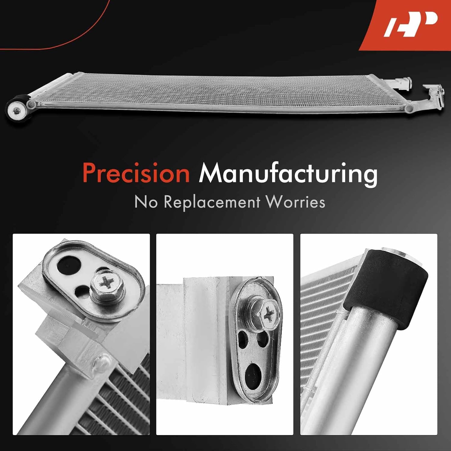 A-Premium Air Conditioning A/C Condenser Compatible with Jaguar F-Pace 2017-2021 & XE 2017-2020 & XF 2016-2020