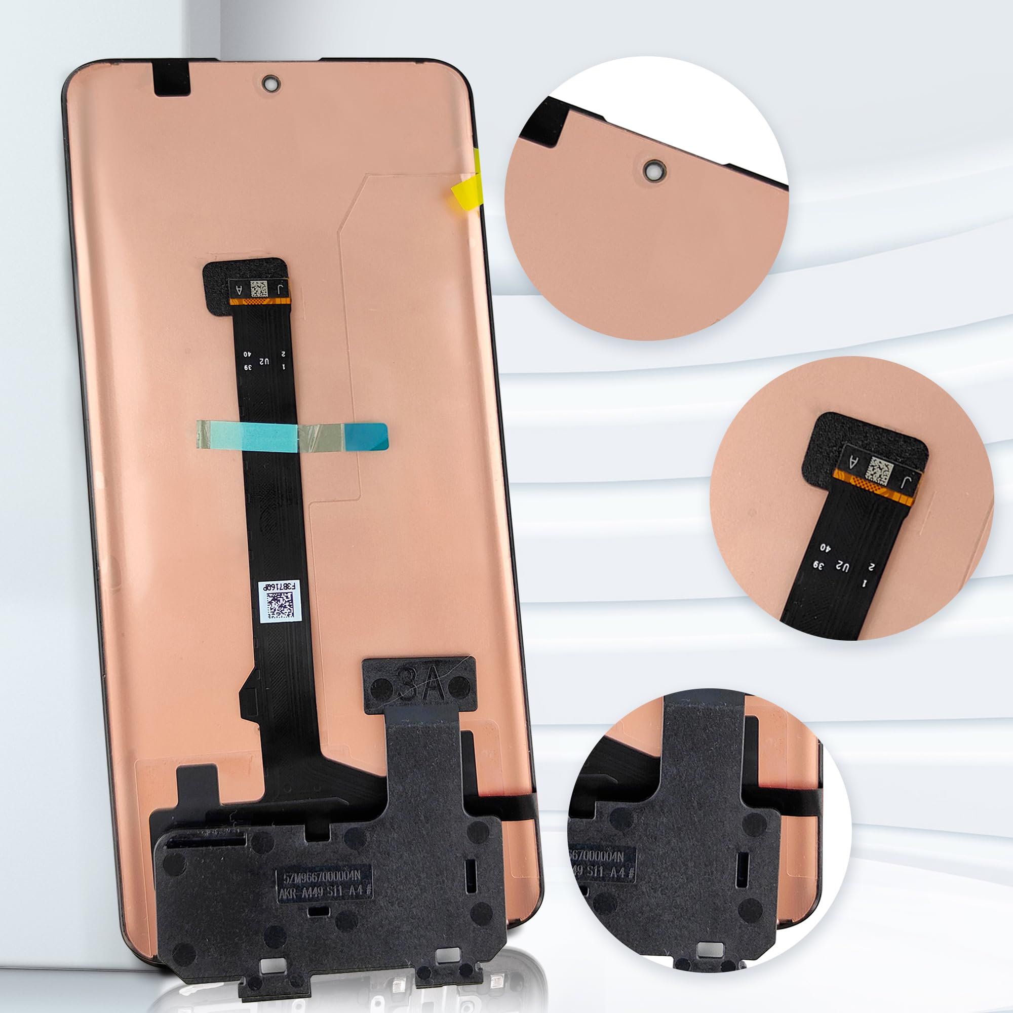 Display OLED Con Cornice Per Redmi Note 13 Pro+ Sostituzione Facile!