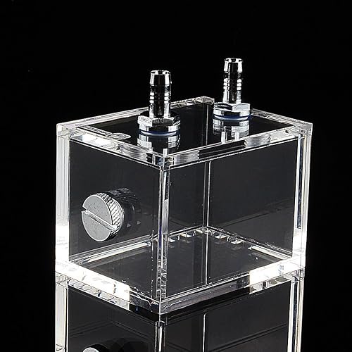 Miniatura 8 de ZJchao 200ml Acrílico Cooler Radiador de refrigeración de agua de reservorio de agua PC CPU bloque de agua