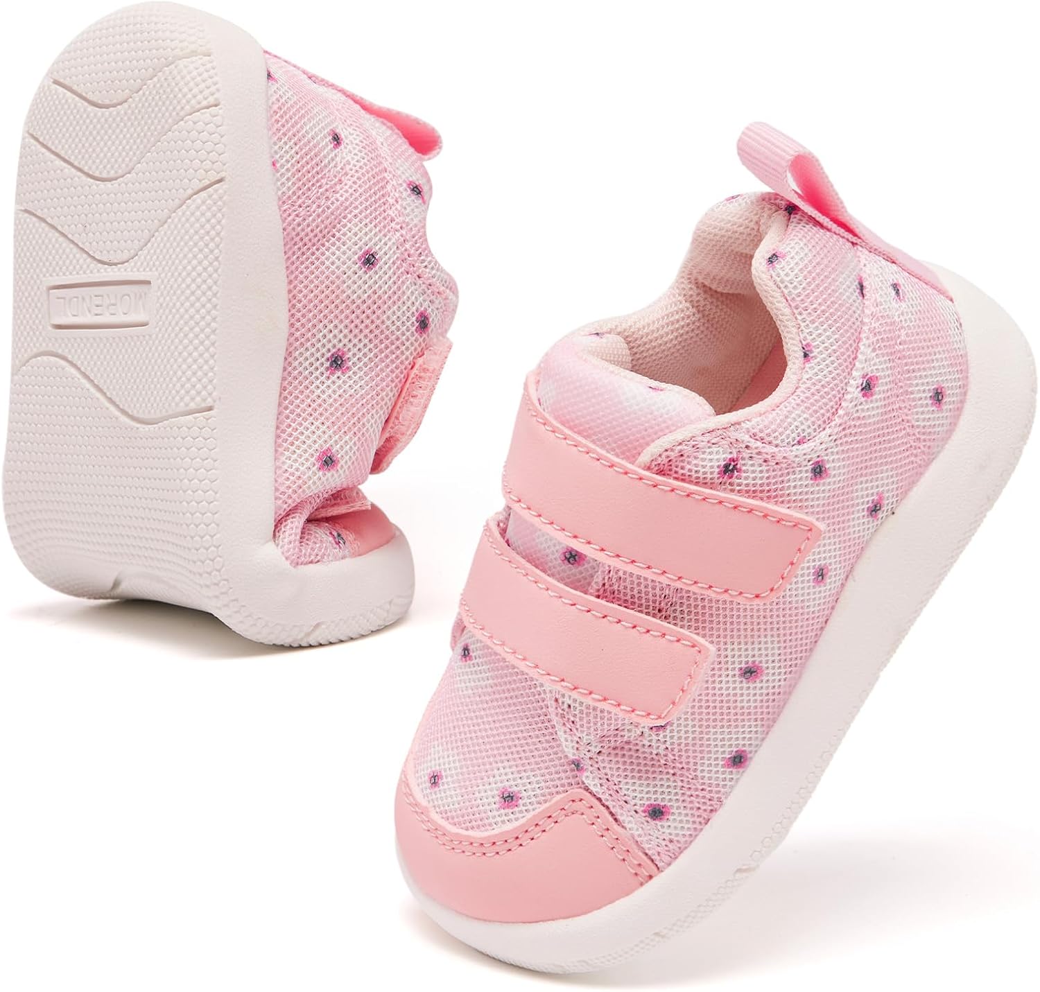 MORENDL Wide Toe Box Shoes Toddler Walking Shoes Baby Boy Girl Non-Slip Sneakers Comfort Tennis Outdoor Activities - Image 4