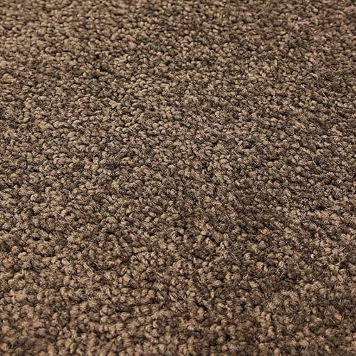Tuda Carpets | Imperial 6.5mm Pile Budget Carpet with Felt Backing, 8.5mm Total Height | Chocolate Brown (95) - 4m x 1m (13ft1 x 3ft3)