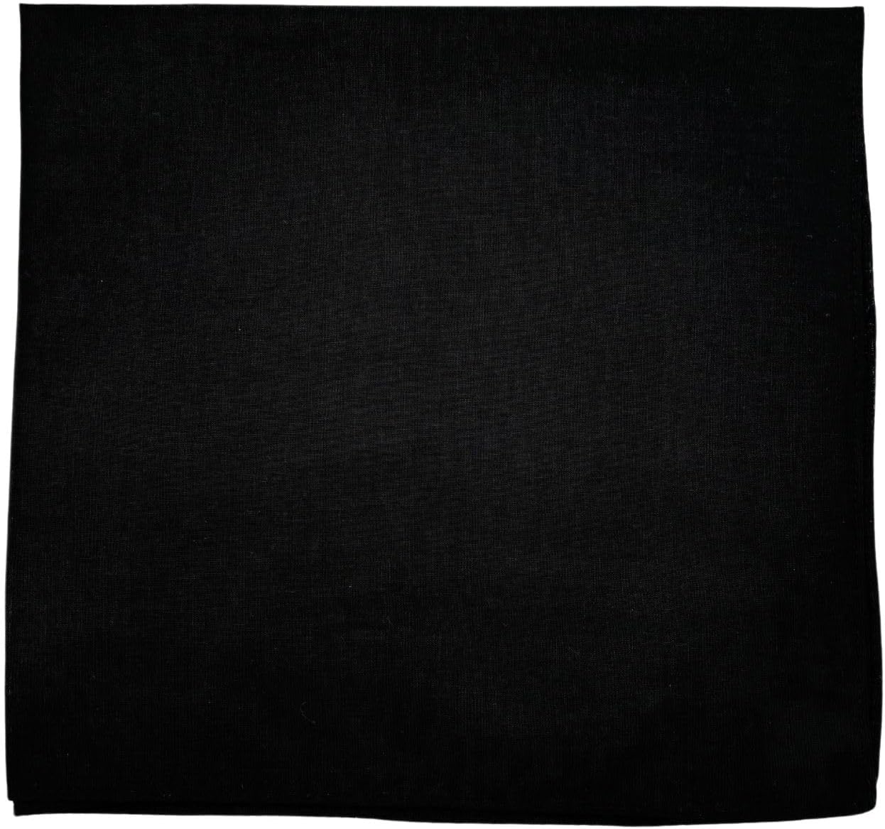 MDSTYLE 100% Cotton Solid Color Bandana for Men & Women 22" x 22" Handkerchief Headband Scarf