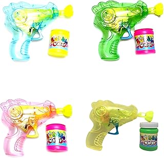 Bubble Gun Toy for Kids LED Light - Multi Color