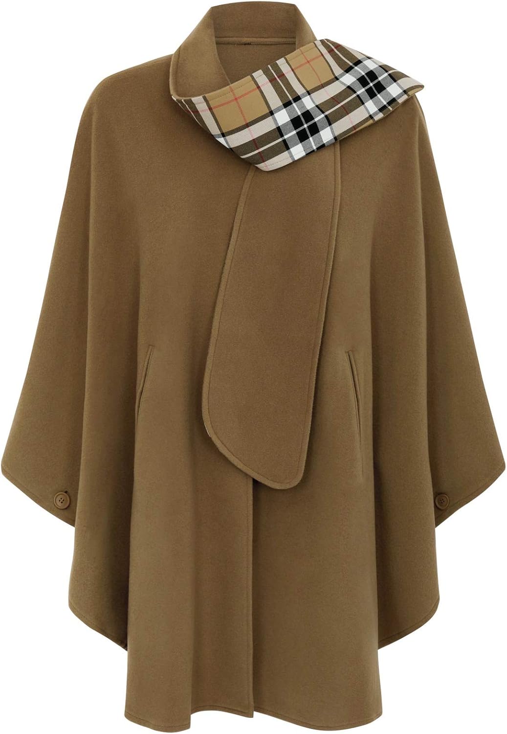 Oxfords Cashmere Tartan Cape