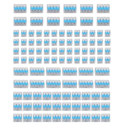 EXCLUZO Compact Splice Connectors 4KV Toggle Wire Connectors Shock PC Housing for Ceiling Lights
