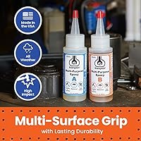 Vista 2 de Brampton - Epoxi multiusos, juego rápido de 30 minutos, kit de pegamento epoxi impermeable de 2 partes para azulejos, metal, cerámica, vidrio