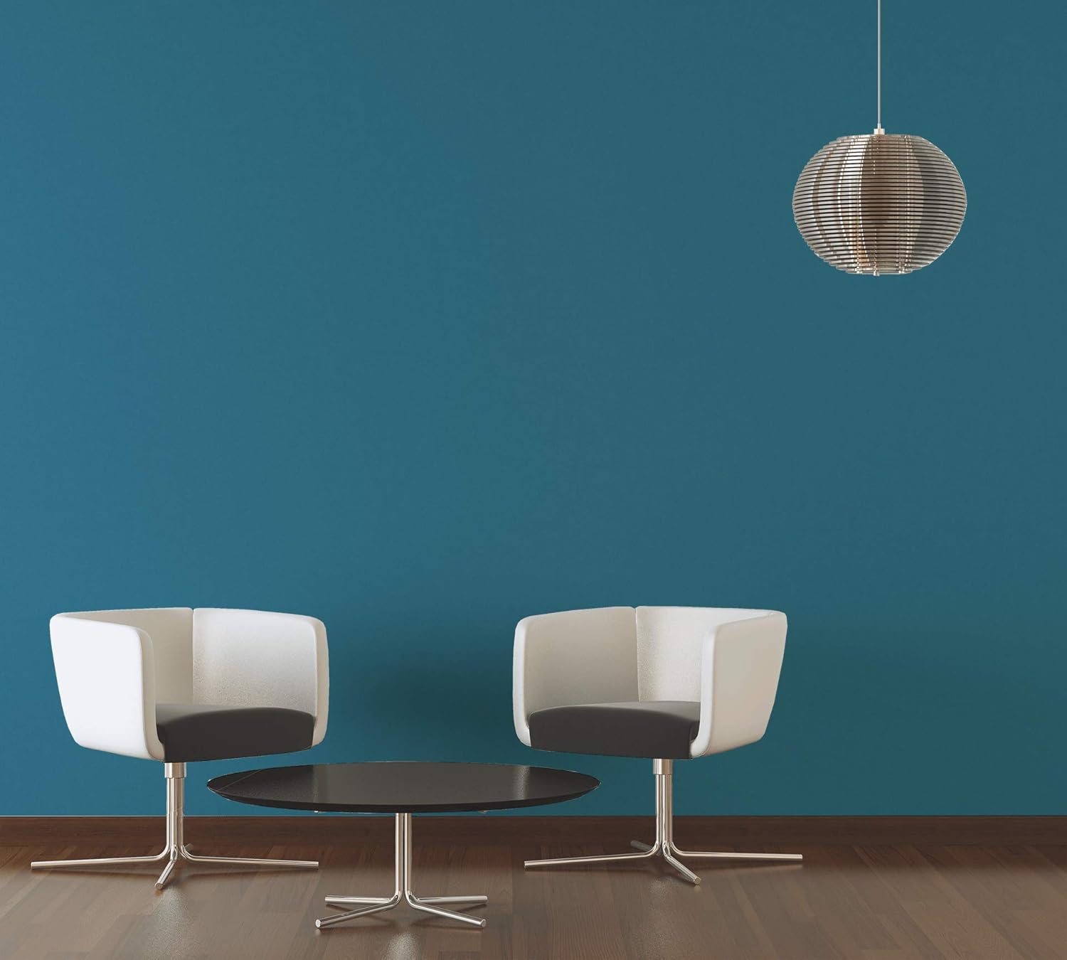 Livingwalls Plain Wallpaper Metropolitan Stories Non-Woven Lizzy - London 10.05 m x 0.53 m Blue Made in Germany 368996 36899-6 - Image 5