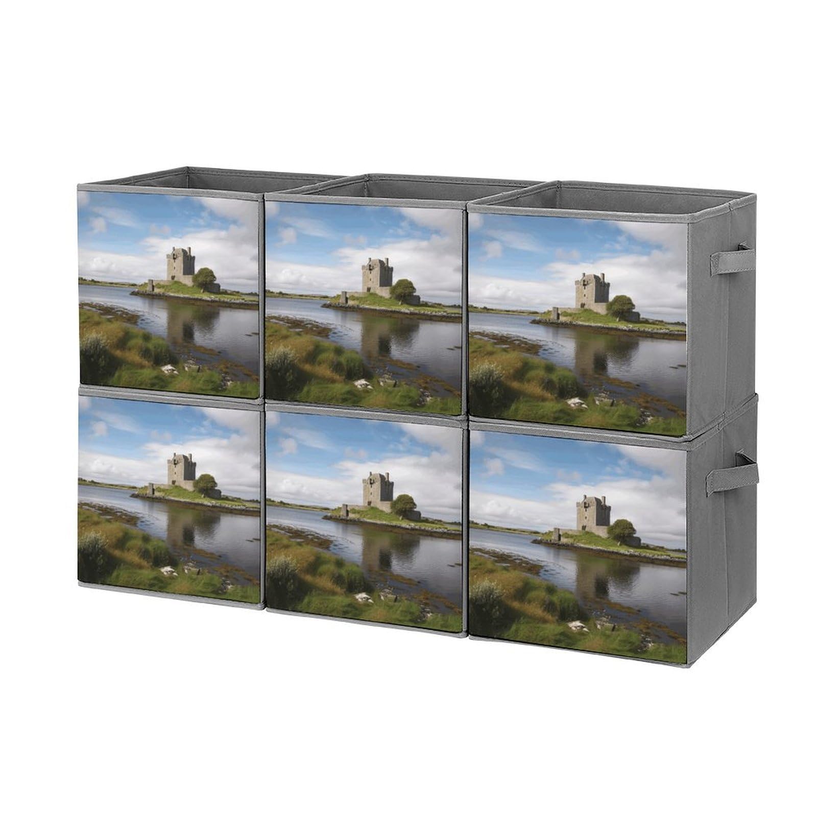 Organiseur durable avec poignées boîte pliante dressing bureau