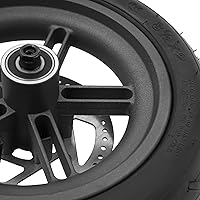 Vista 9 de 9.84 "Scooter eléctrico rueda trasera inflable w/freno de disco neumático sólido rueda cubo disco freno set para Xiao-Mi M365 y 1S Scooter negro