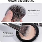 MAANGE Makeup Brushes 30 Pcs Makeup Tool Set with Gift Box, Multi-functional Makeup Kit Powder Brush Make up Brushes Set for Women Girl (Black, 30 Piece Set)