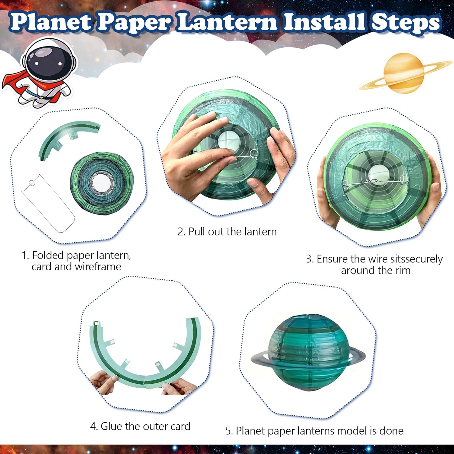 Outer Space Birthday Party Decorations, Space Themed Party Decorations, Space Party Decorations Includes Banner Backdrop Tablecloth Cake Topper Balloon Garland Kit for Space Astronaut Birthday Decor