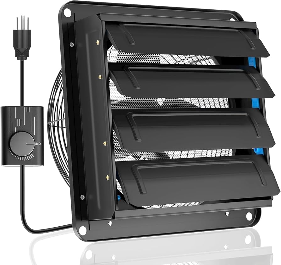 Amazon.co.jp: Hon&Guan 換気扇 350mm 有圧換気扇 無段階