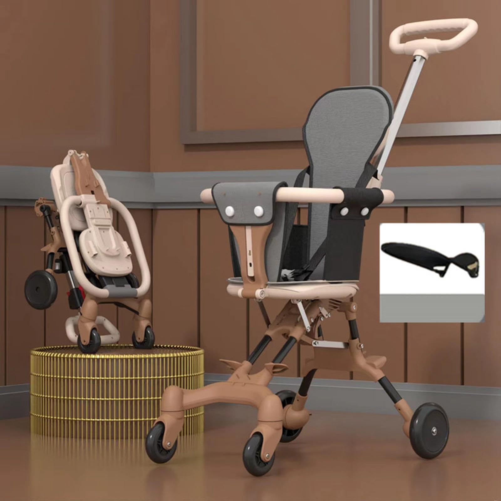 Prama Accessori Esterno Metallo Pp | prama esterno, design 4 ruote, protezione solare, metallo pp