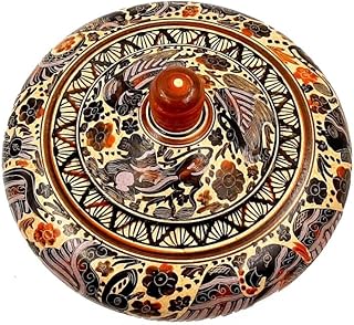 Pyxis 18cm,Corinthian art Pottery