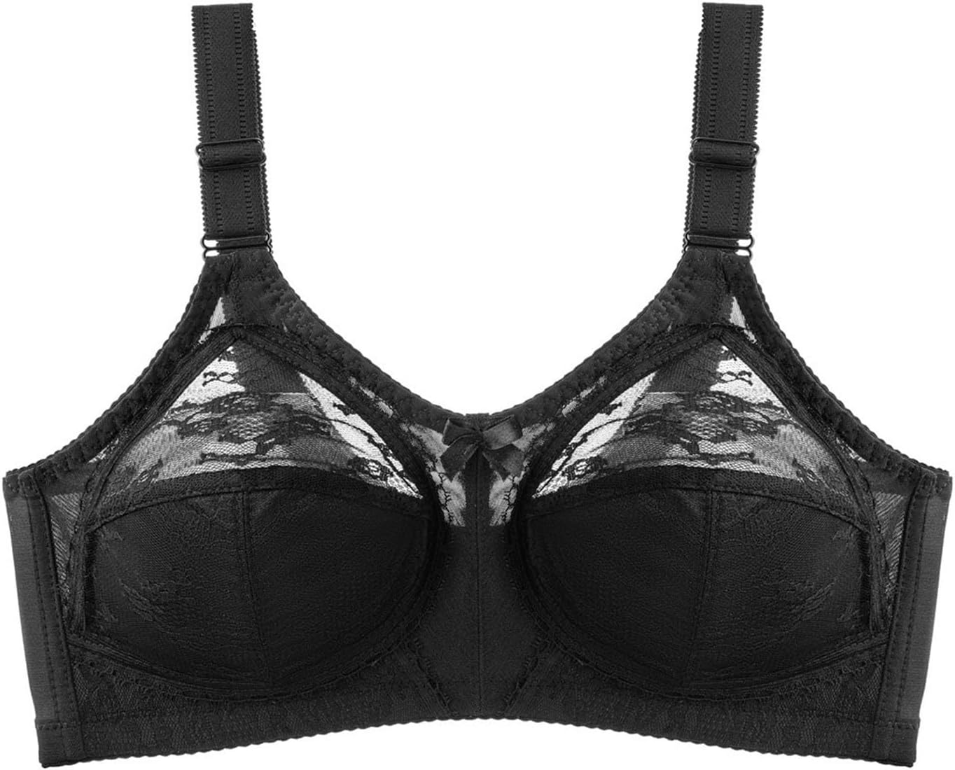Sexy Bras for Women Lace Underwire Bra Adjustable Strappy Bra V Neck Unlined Lingerie Plus Size Push Up Bras