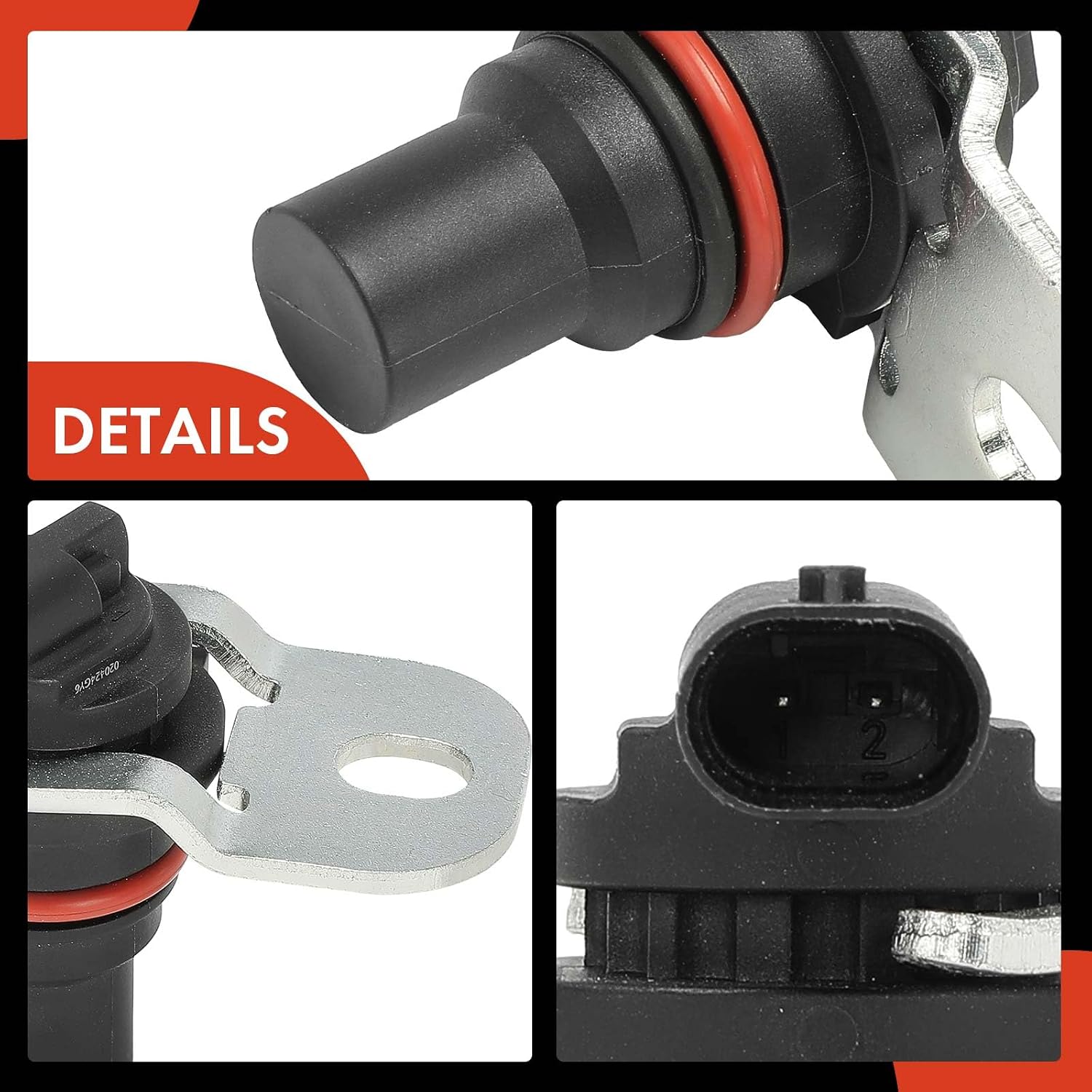 A-Premium Speed Sensor For Chevrolet Silverado 2500 3500 HD & GMC Sierra 2500 3500 HD, 2015 2016 2017 2018 2019, 6.6L