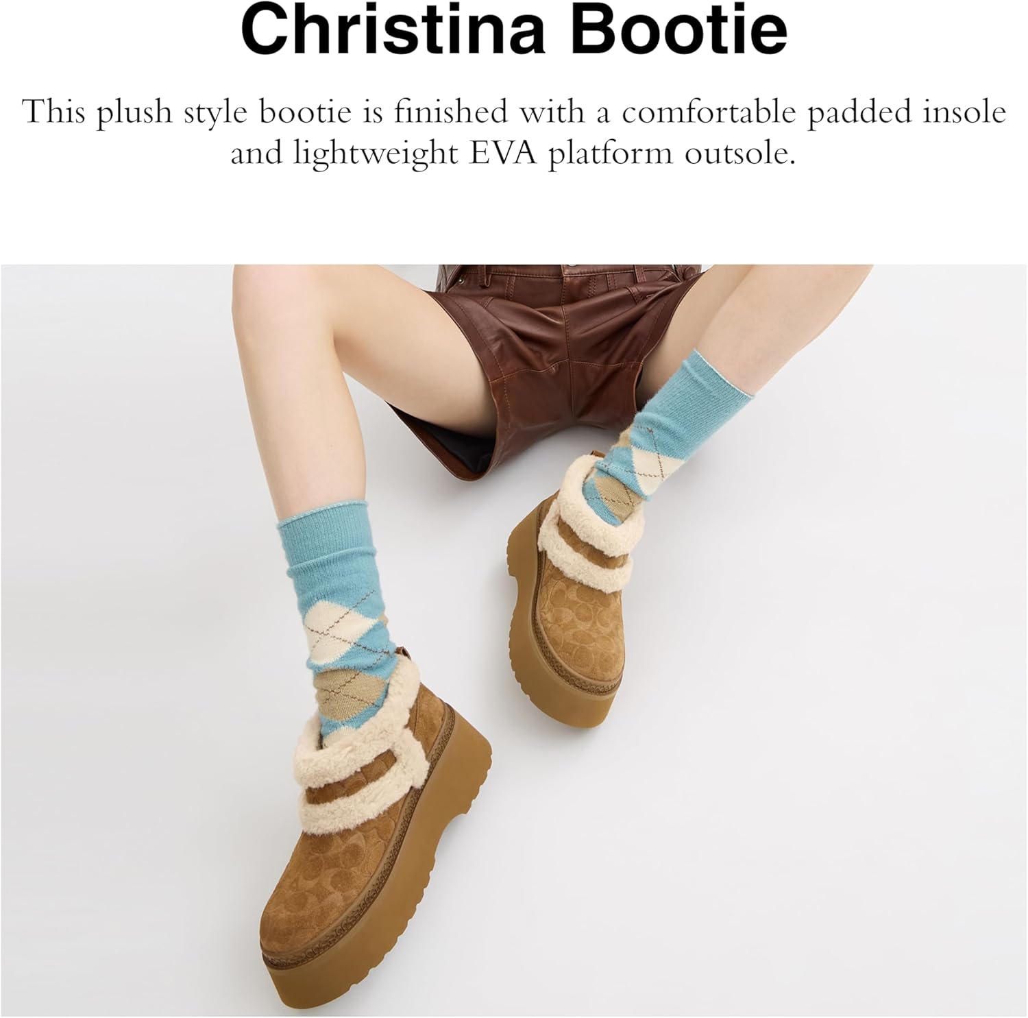 Coach Women's Christina Shearling Bootie - Image 2