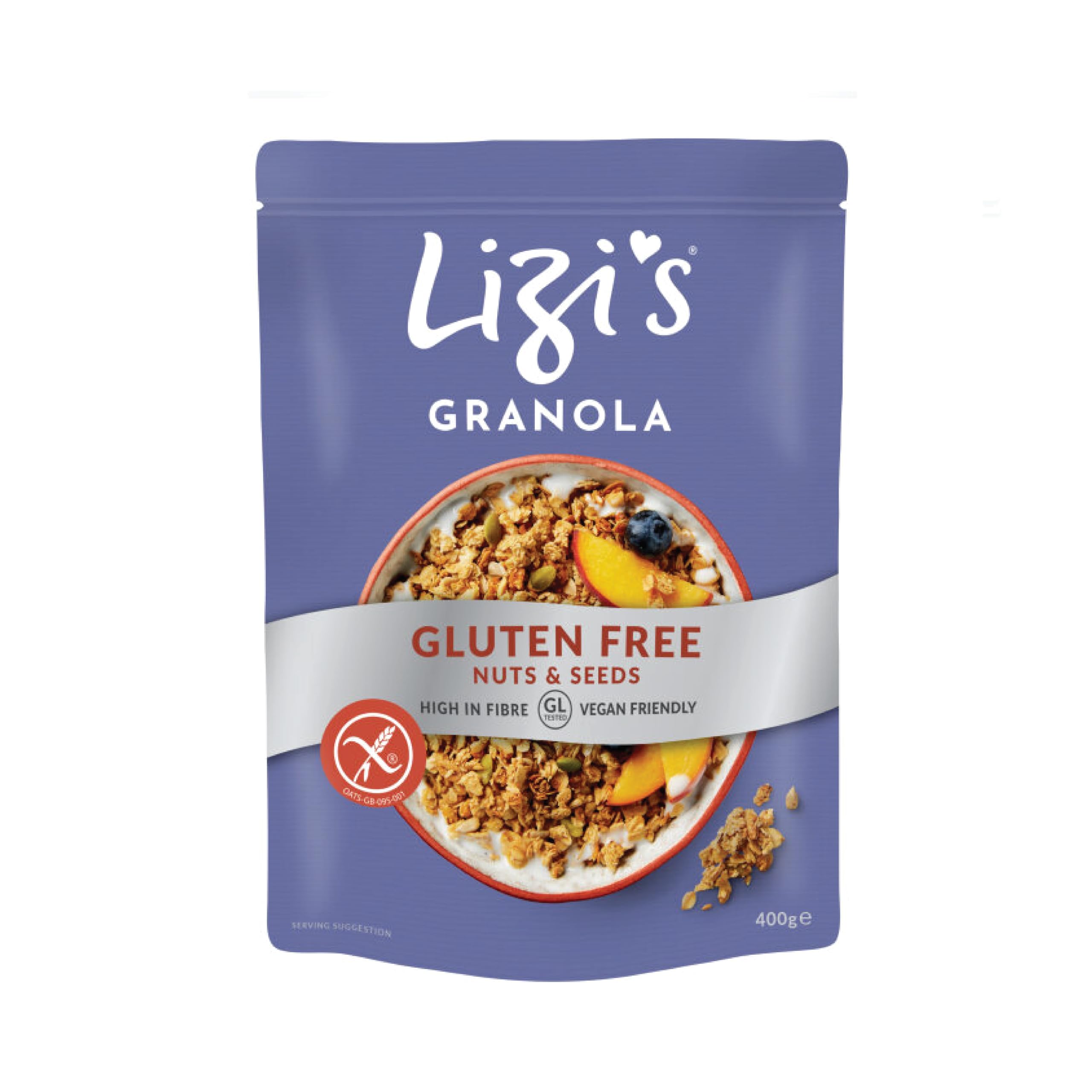 Lizi's Granola Gluten Free Nuts and Seeds 400g