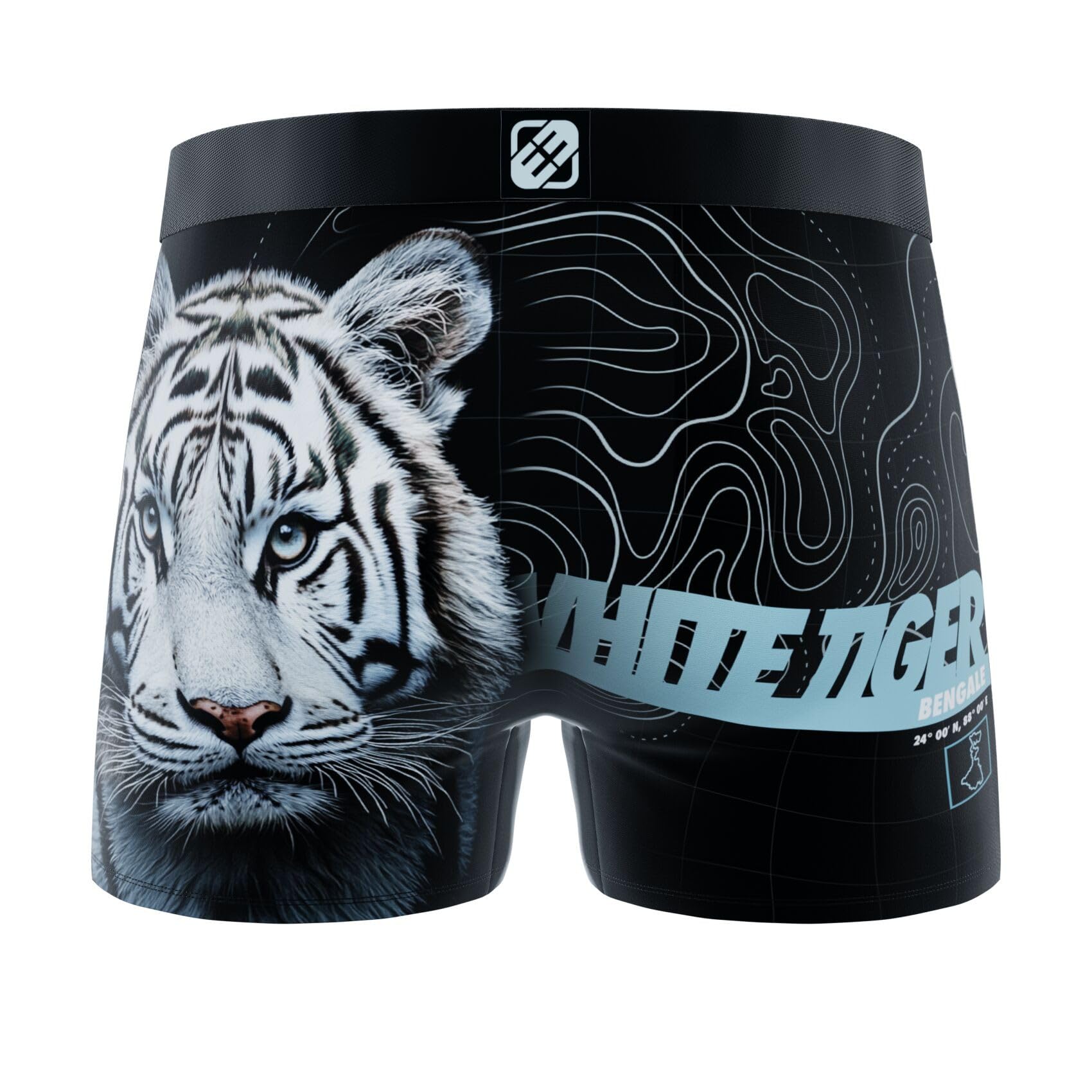 FREEGUN Boxer Homme, Caleçon Homme Animals, Ultra-Doux et Stretch (Lot de 5)