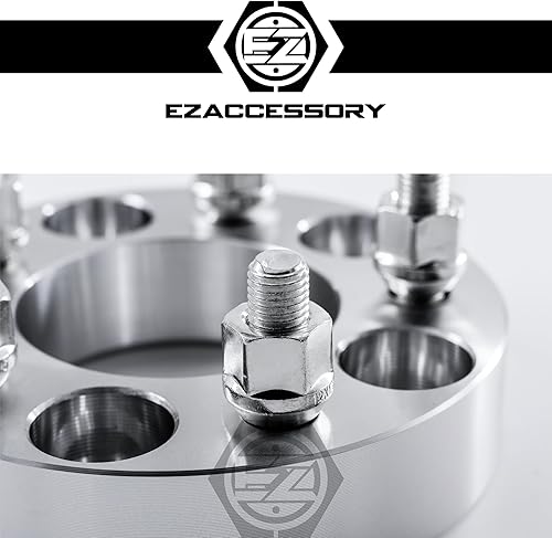 Miniatura 5 de EZAccessory 2 adaptadores de rueda de 5 x 5.5 a 5 x 150 (5 x 139.7 a 5 x 150) pernos de 14 x 1.5 pulgadas de grosor de 1.25 pulgadas