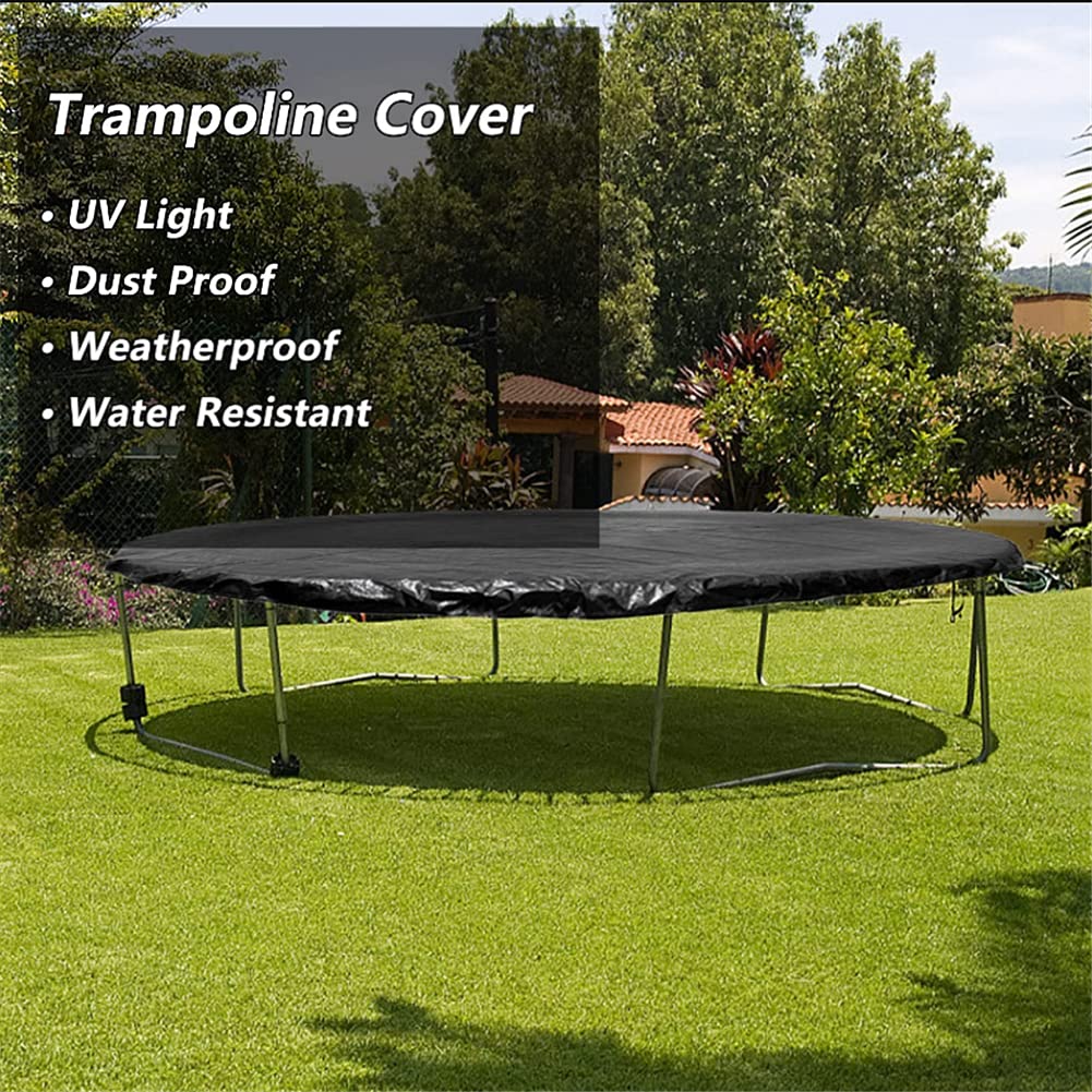 Pokrowiec na trampolinę, 6ft 8ft 10ft 12ft 13ft 14ft 16ft pokrowiec na trampolinę przeciwpyłową pokrowiec na trampolinę osłona przeciwdeszczowa osłona na trampolinę ochrona przed deszczem folia