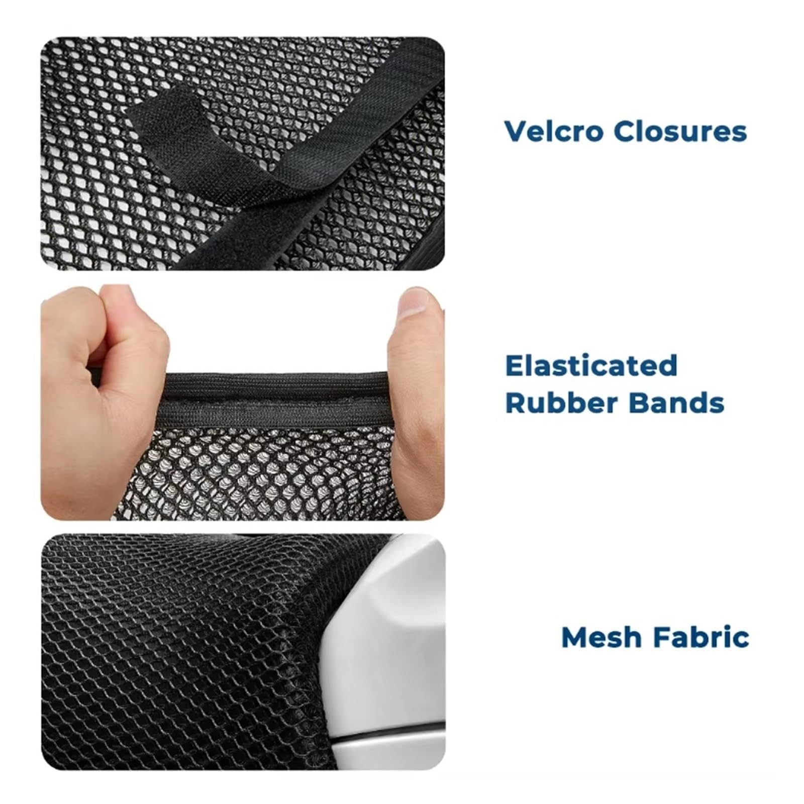 Moto Copri Sedili Per Tricity125 Per Tricity 125 155 Coprisedile per moto Tessuto in mesh traspirante Cuscino di protezione antiscivolo