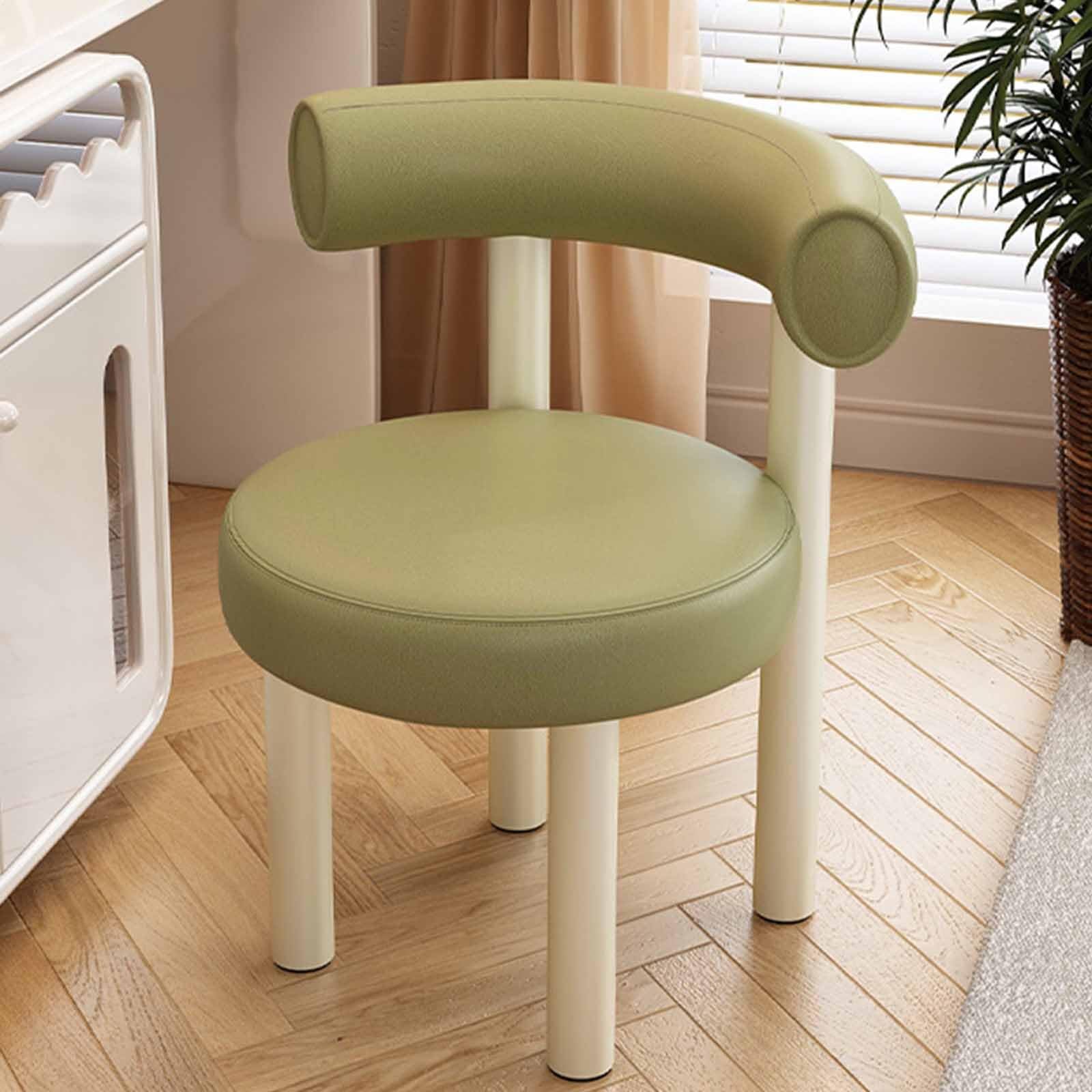 Chaise de salle à manger ergonomique sans bras pour un gain de place