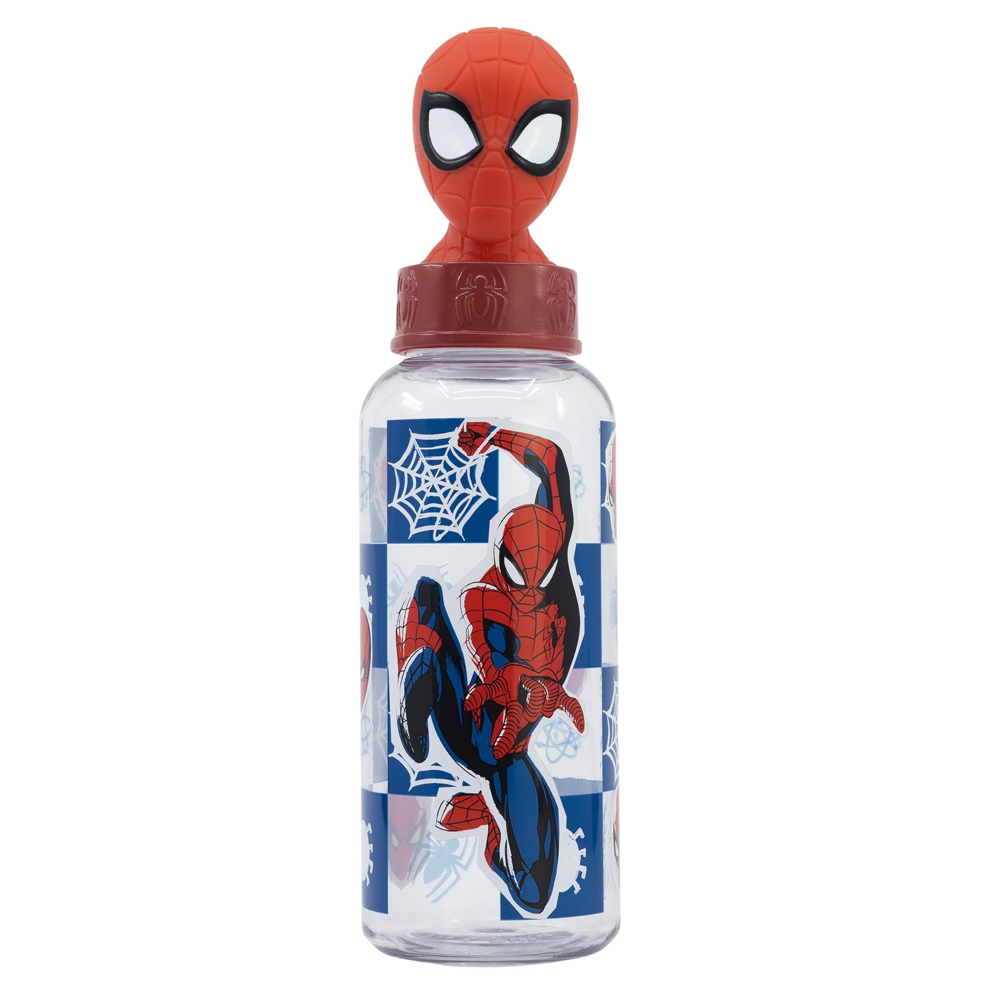 Stor Spiderman Midnight Flyer 3D Figurine Bottle 560 Ml For Kids |