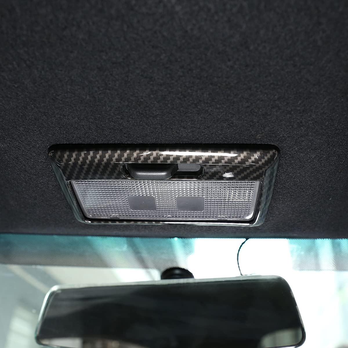 Compatible with Toyot@ 86/Subaru BRZ 2012-2020 Center Console/air Conditioning Vent/Door/roof Reading Light Automotive Interior Decoration Accessories (Roof Reading Light Frame)