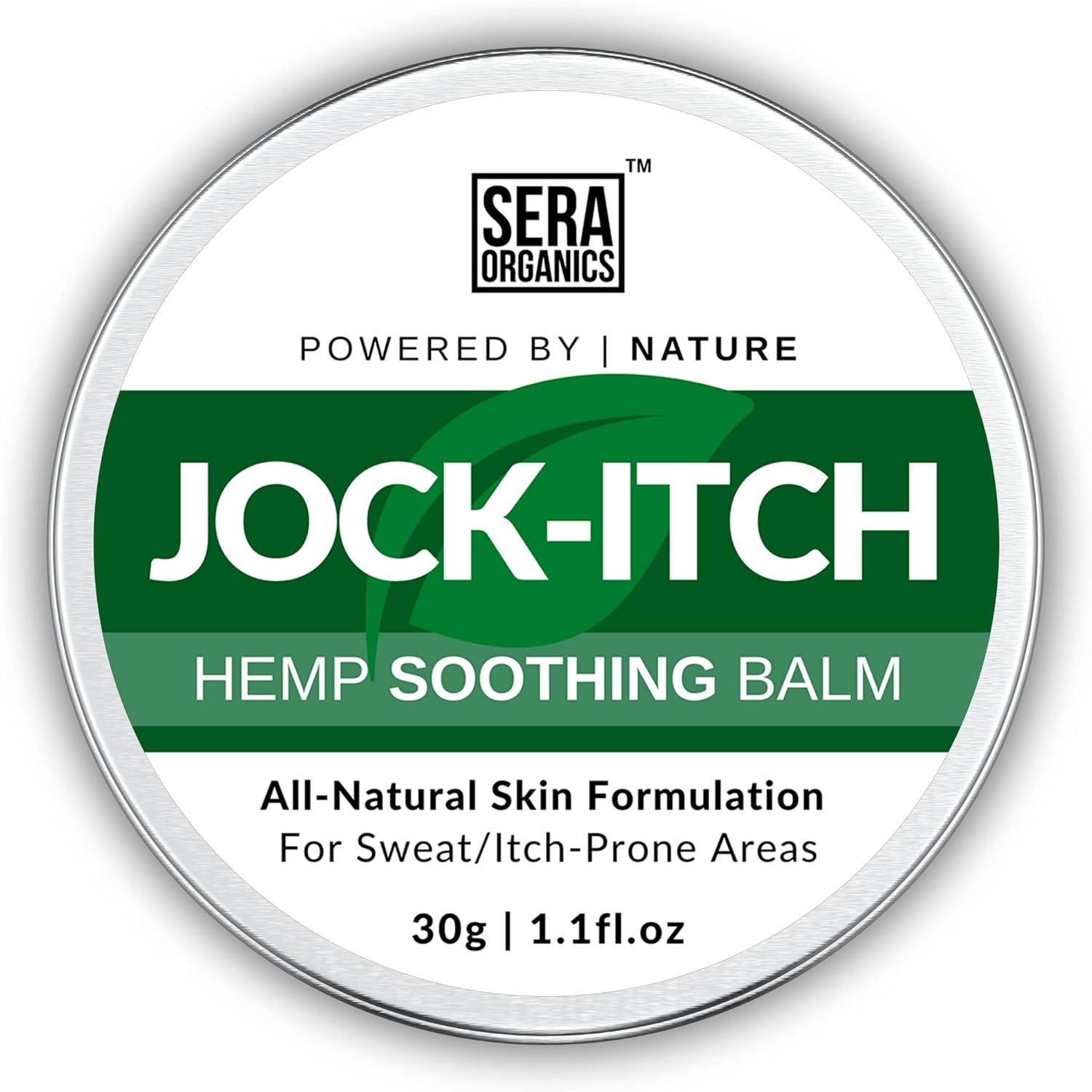 Jock Itch Treatment Cream For Men & Women, All Natural Antifungal