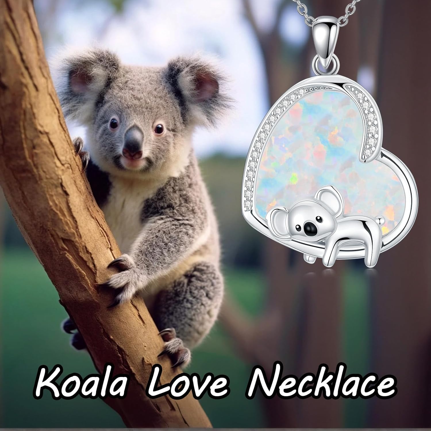 Butterlfy/Dragonfly/Bee/Hummingbird/Ladybug necklace for Women Sterling Silver Turquoise Pendant necklace Jewelry Christmas Gifts for Women - Image 6