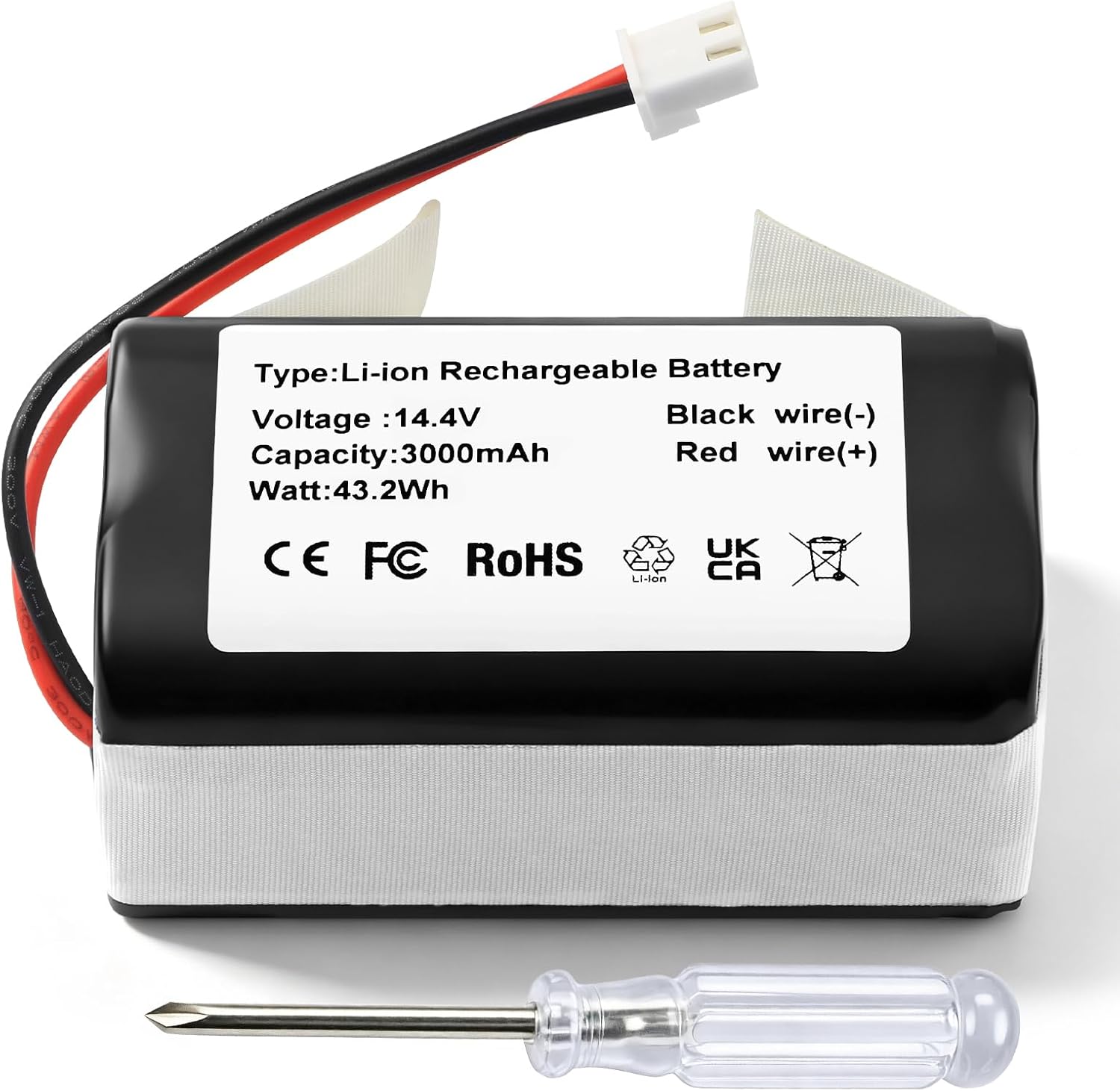 Amazon.com: RVBAT850 Replacement Battery for Shark Vacuum ION/IQ/AI ...