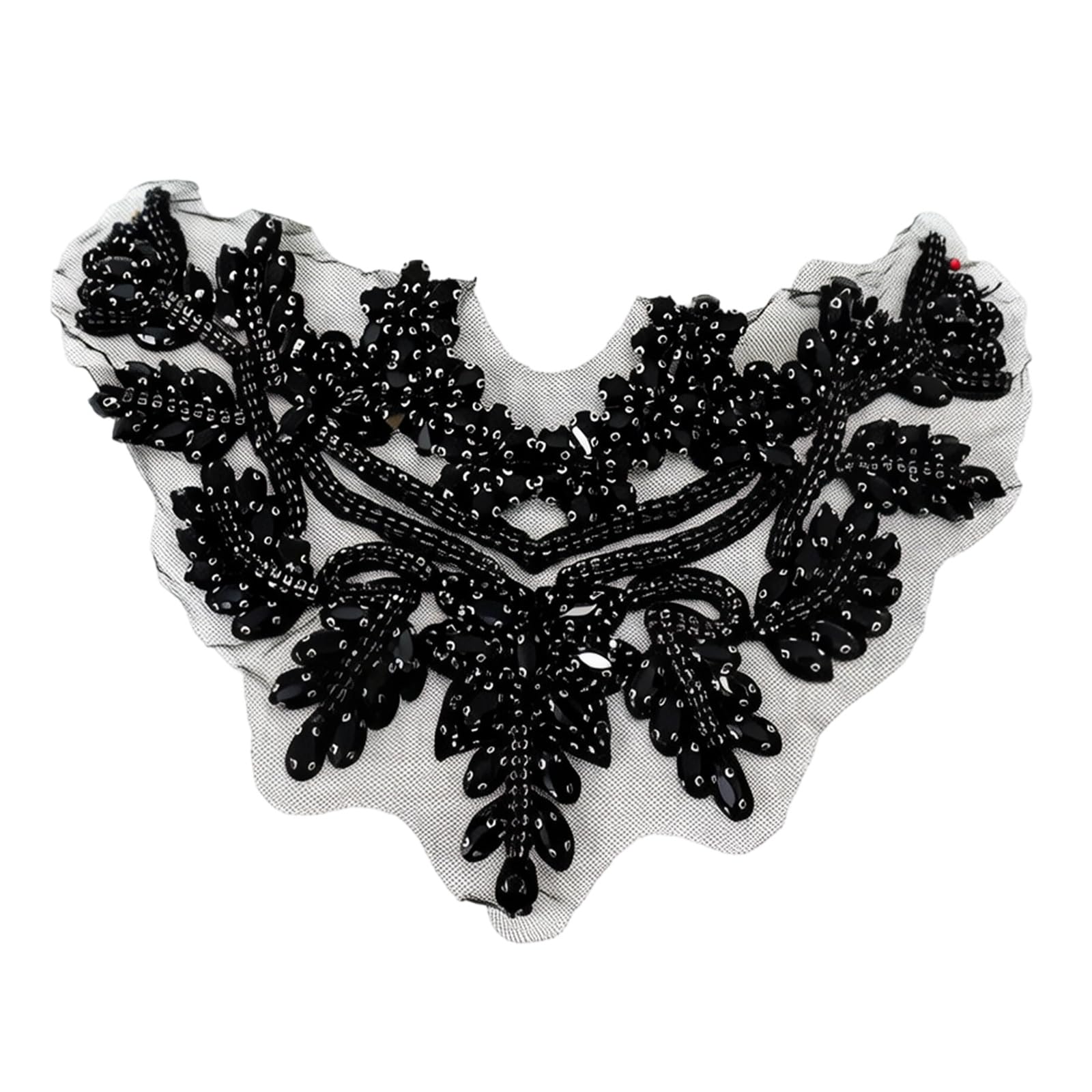Applique en strass cristal de haute qualité pour sublimer une robe de mariée élégante