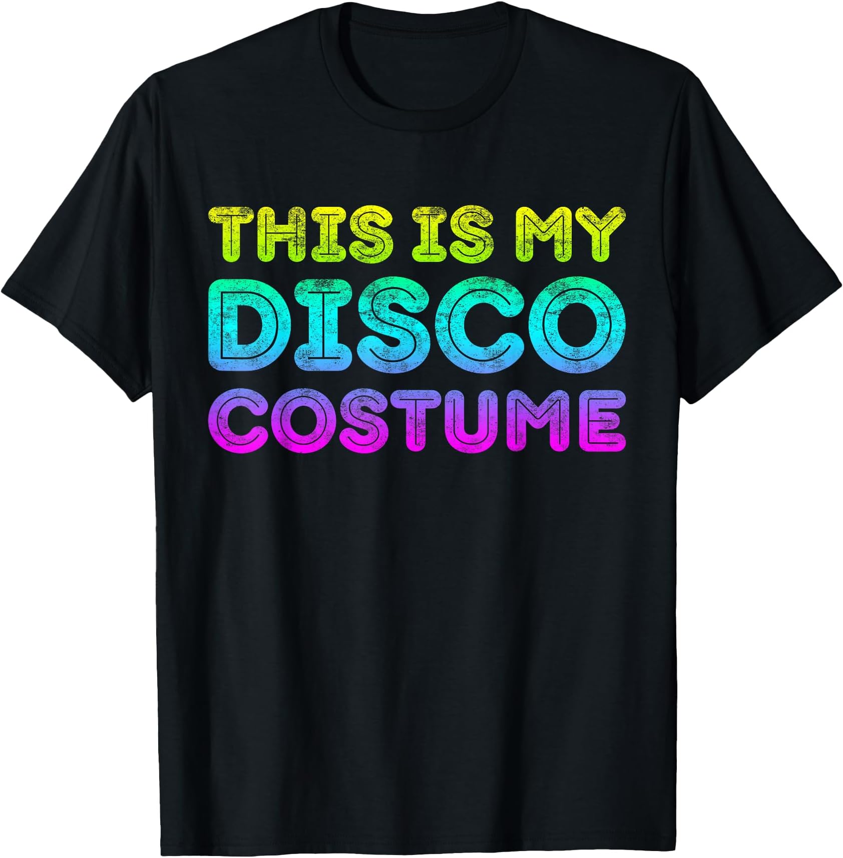 This Is My Disco Costume Shirt Adult Kids Disco Party T-Shirt
