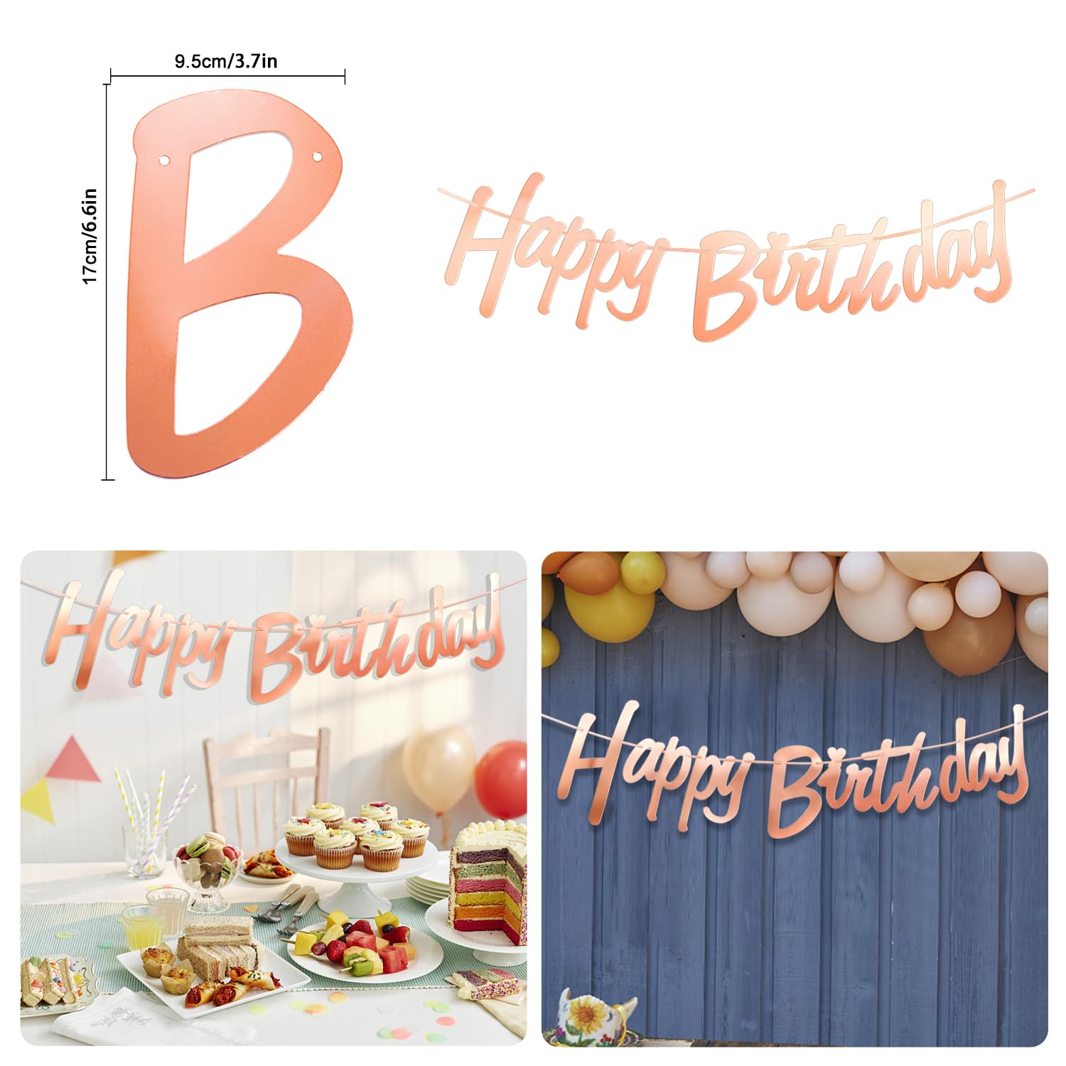 Decorazione 35°compleanno donna Rosegold Set decorazione festa 35°compleanno ,decorazione compleanno donna 35 anni, decorazione donna 35°compleanno 35°compleanno ragazza donna Numero 35 Palloncini