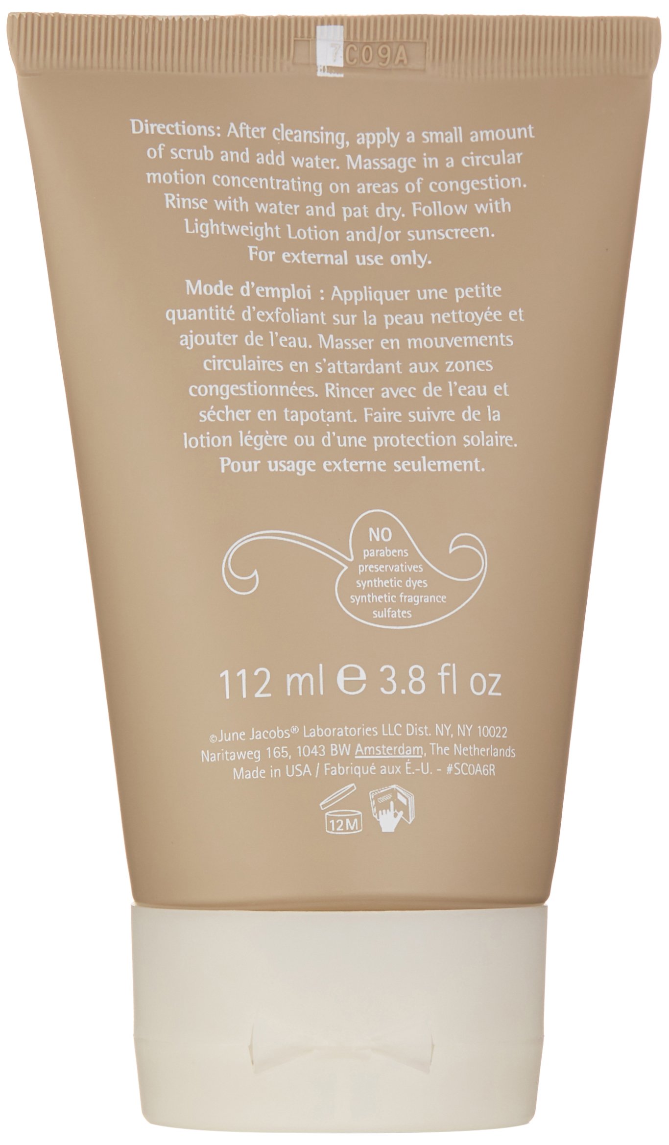 June Jacobs Exfoliating Scrub, 3.8 Fl Oz