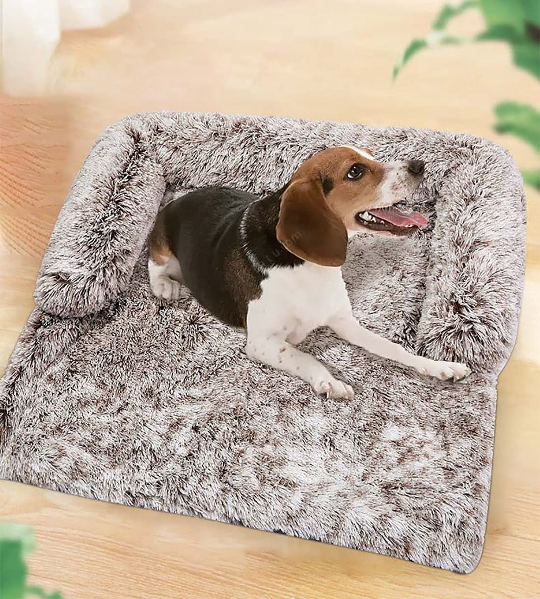 Tapis pour Chien en Peluche, Canapé Grande Taille - Coussin Couverture pour Animaux de Compagnie avec Fermeture Éclair, Idéal pour Panier, Lit, Niche, Voiture