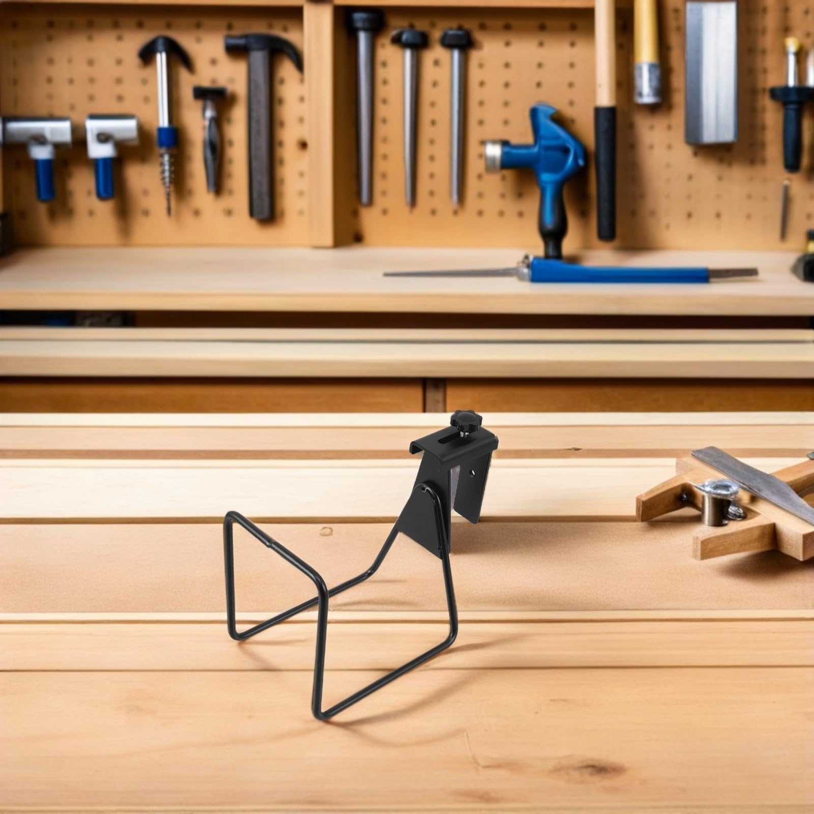 2 Pezzi Supporto per Tubo da Giardino da Parete in Metallo Nero