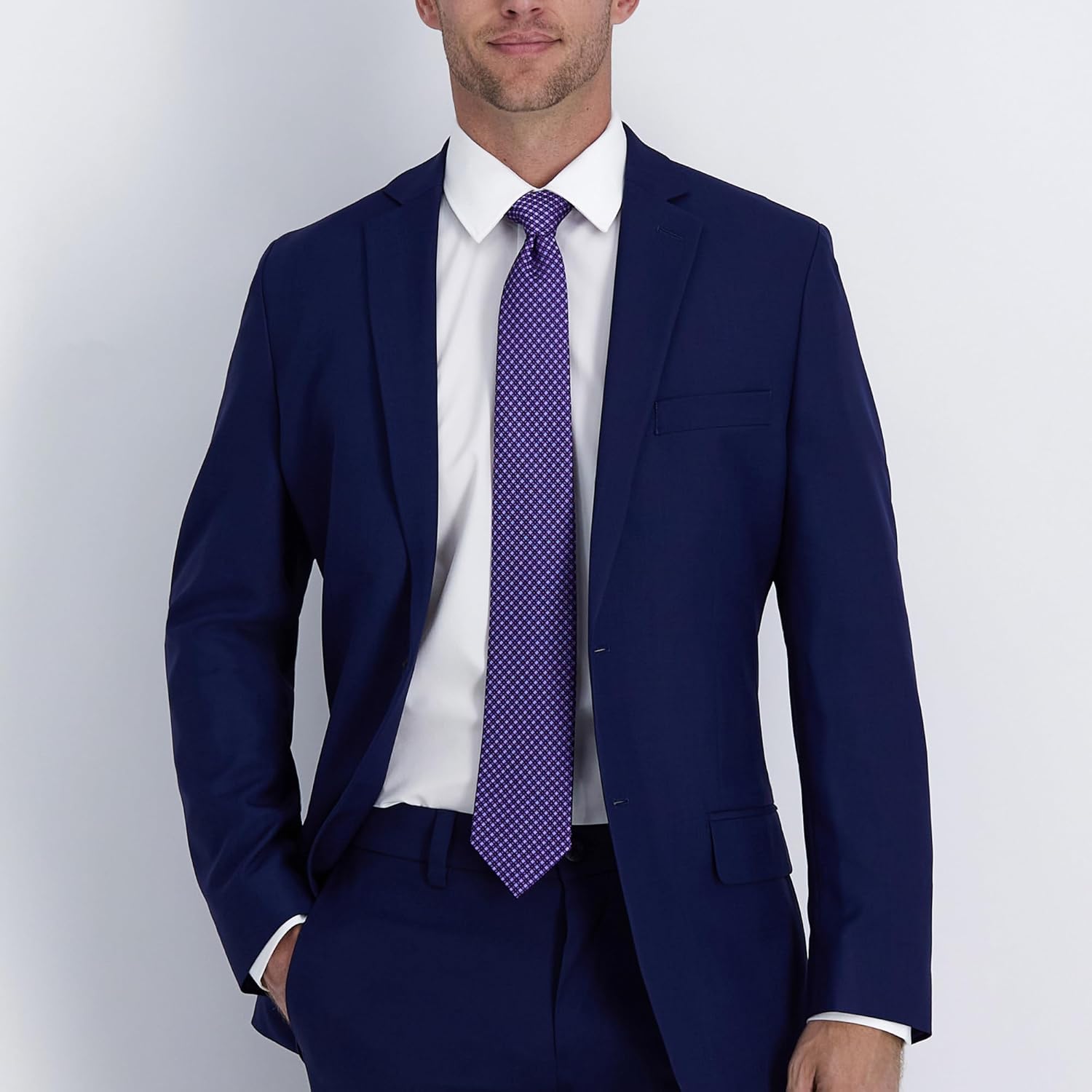 Tommy Hilfiger Men's Core Micro Dot Tie - Image 4