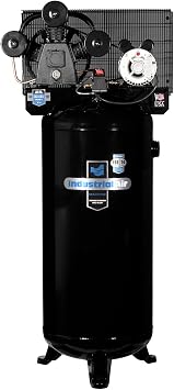 Industrial Air ILA4546065 60-Gallon Hi-Flo Single Stage Cast Iron Three Cylinder Air Compressor