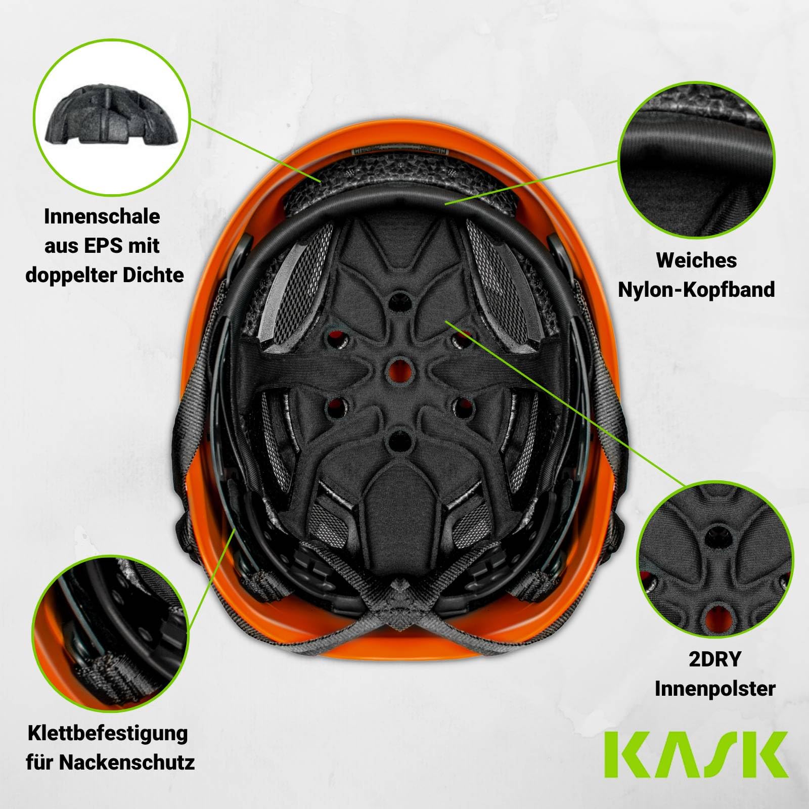 Kask KASK, SUPERPLASMA PL EN 12492 ELMETTO ANTICADUTA, NEW 2023 (BIANCO)