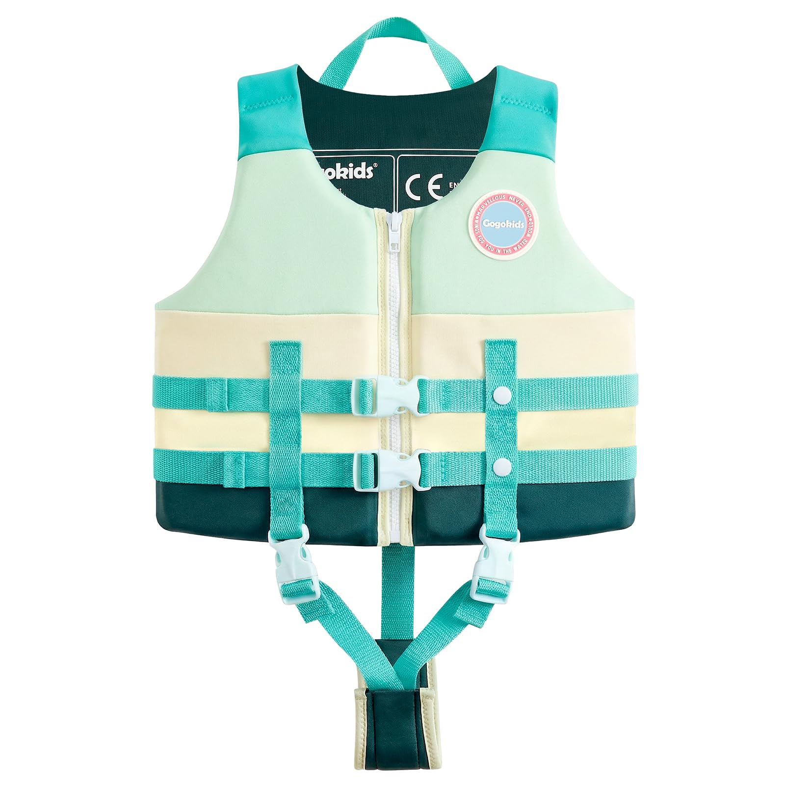 Gogokids Kids Swim Vest Float Jacket - Toddler Swimming Vest Float Vest Bouyancy Swimwear Floation Swimsuit for age 2-9 years/15-35 kg Child