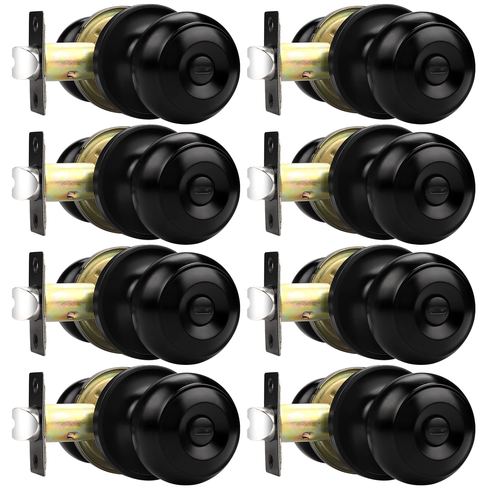 Black Door Knobs