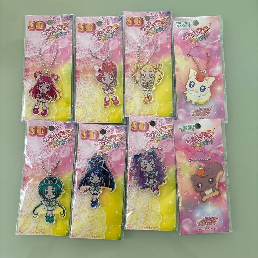 プリキュア5GOGO プリティストアミニ限定 アクリルキーホルダー セット売り プリキュア5GOGO プリティストアミニ限定 アクリルキーホルダー