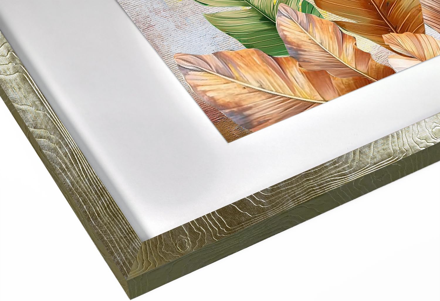 modern gold 10x10 picture frame for wall display, fits 8x8 frame with mat or poster frame 10x10 without mat, 1 pack gold 10" x 10"