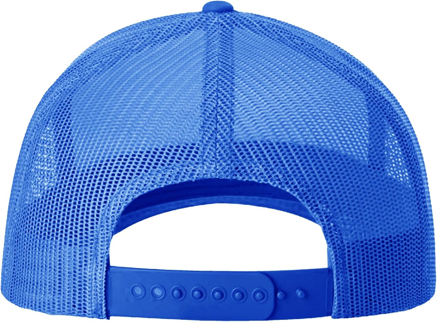 TZ Promise Men Women Plain Cotton Trucker Cap with Breathable Mesh Back, Snapback Baseball Hats - Image 3