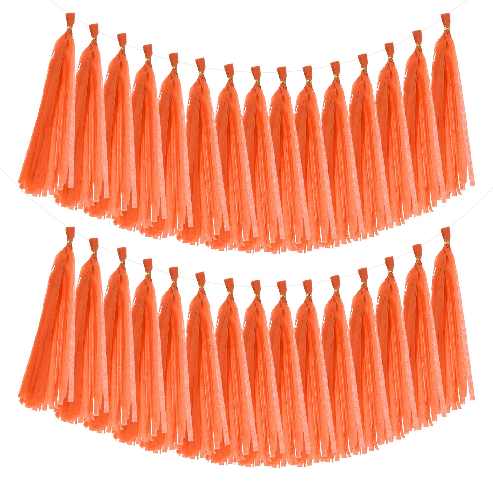 Guirlandes de papier de soie pour Saint-Valentin et fête d'anniversaire de femme
