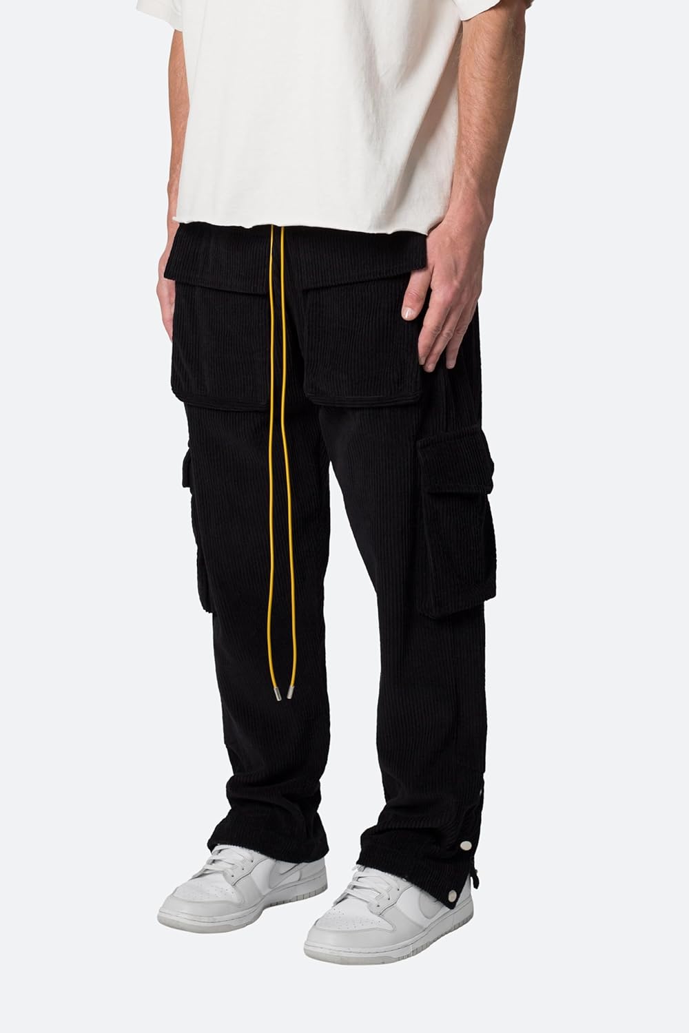 mnml Mens Mnml Corduroy Snap II Cargo Pants - Image 2