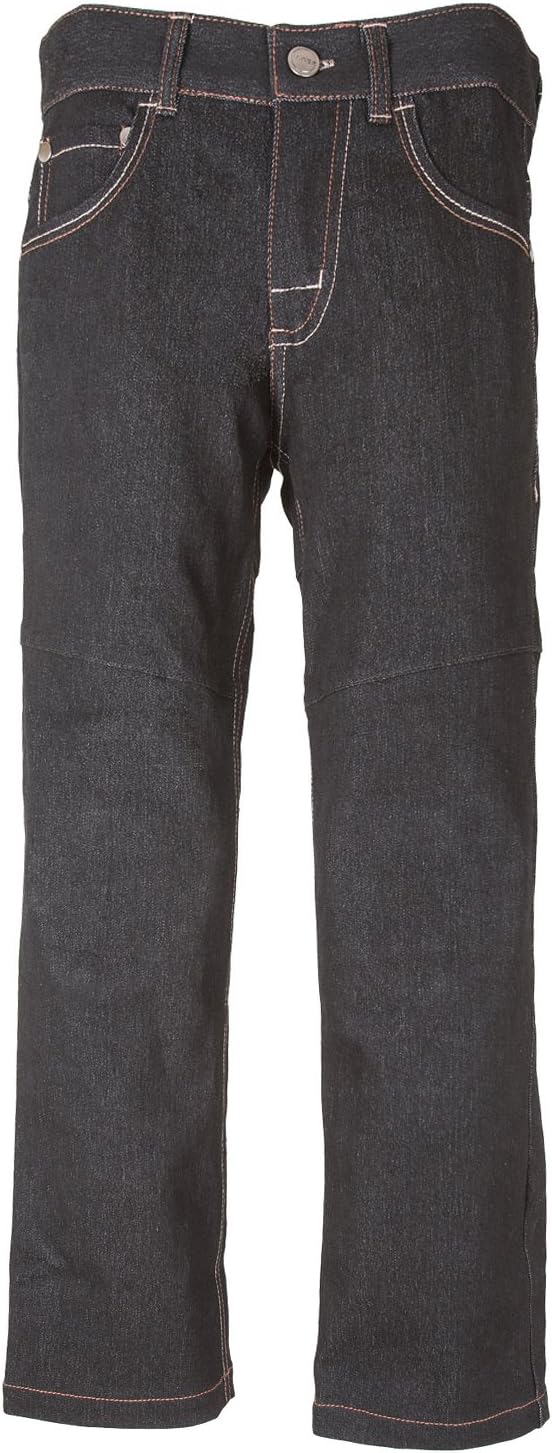 Grindz Boys Black Padded Denim Jeans